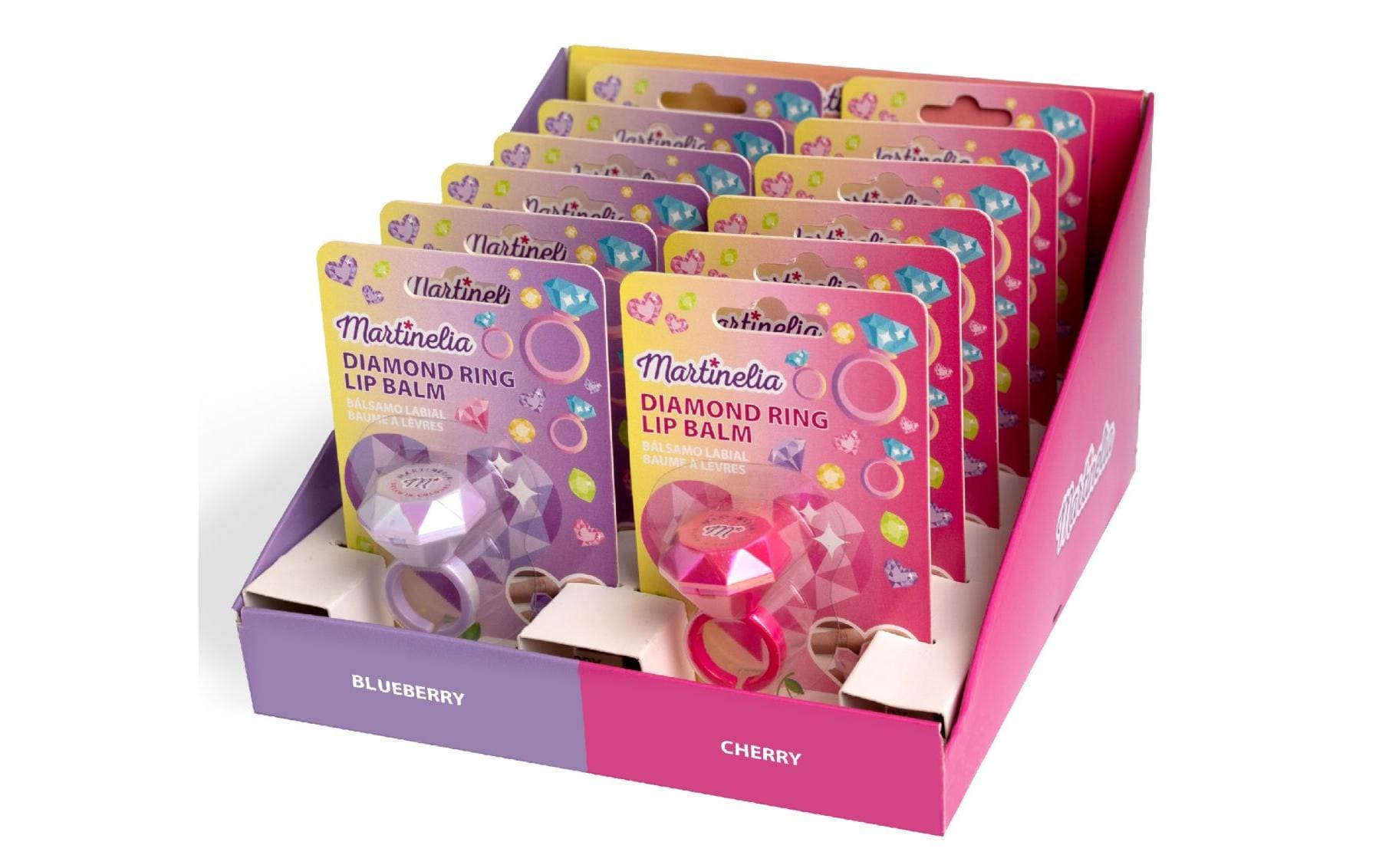 Martinelia Beauty Diamond Ring Lip Balm assortiert