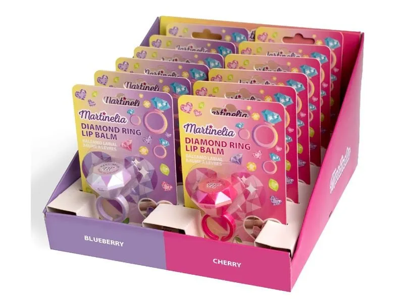 Martinelia Beauty Diamond Ring Lip Balm assortiert Martinelia Beauty Diamond Ring Lip Balm assortiert