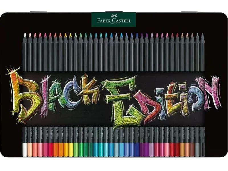 Faber-Castell Farbstifte Black Edition 36 Stück
