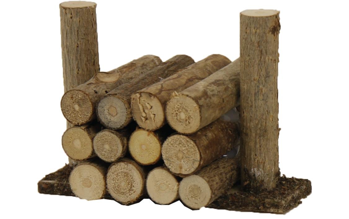 Botanic-Haus Krippenzubehör Holzhaufen gross