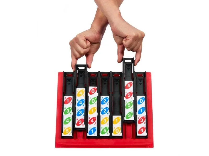Mattel Spiele Familienspiel UNO Quatro Mattel Spiele Familienspiel UNO Quatro