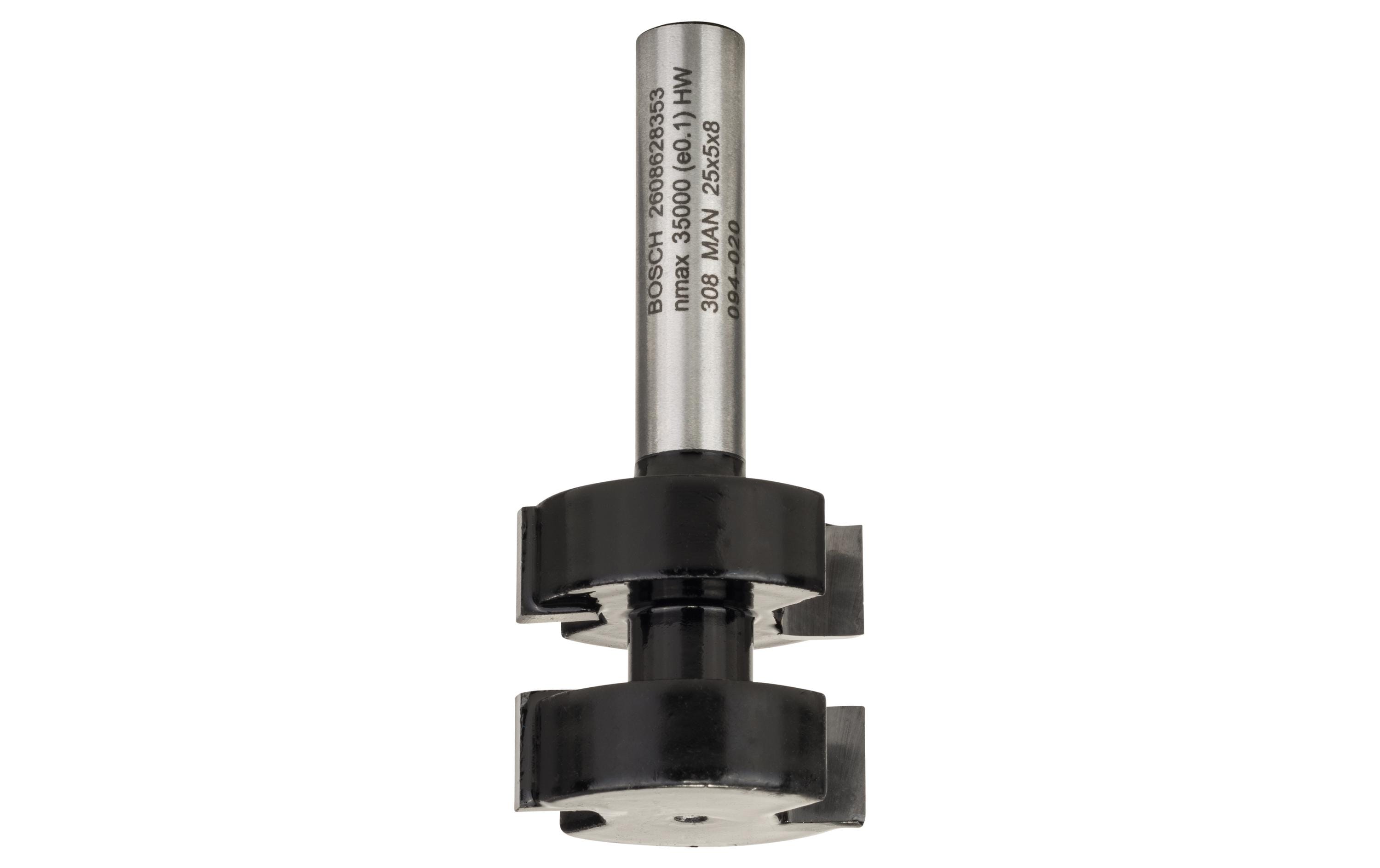 Bosch Professional Federfräser Standard for Wood D1: 25 mm, L: 5 mm, G: 58 mm