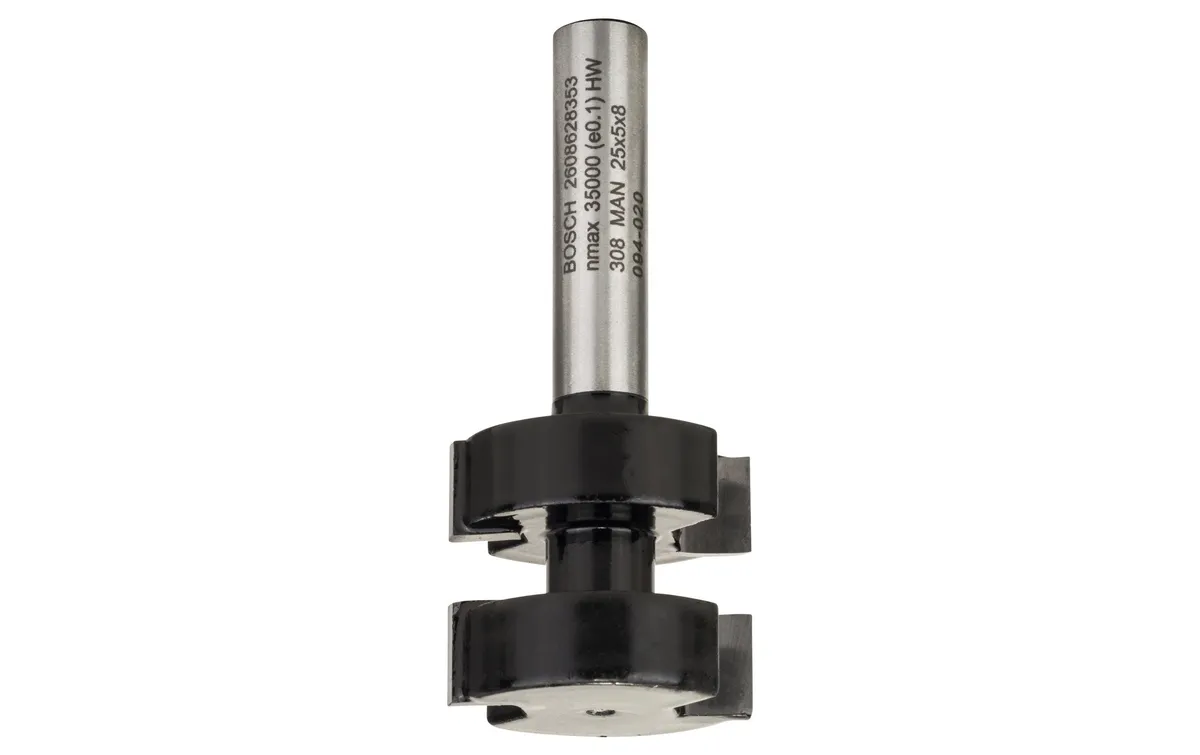 Bosch Professional Federfräser Standard for Wood D1: 25 mm, L: 5 mm, G: 58 mm Bosch Professional Federfräser Standard for Wood D1: 25 mm, L: 5 mm, G: 58 mm