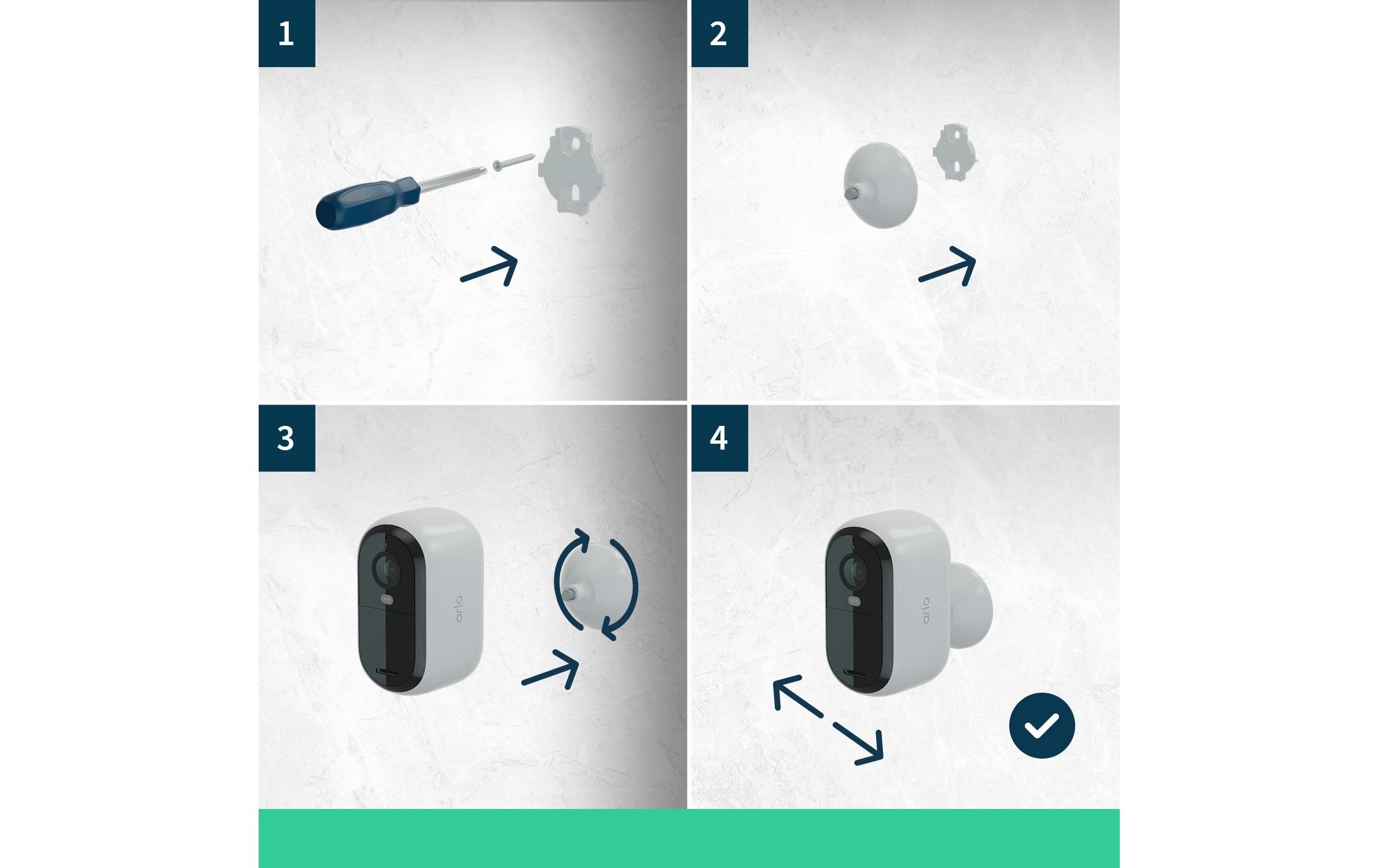Arlo VMC2050 Outdoor FHD-Kamera Arlo VMC2050 Outdoor FHD-Kamera
