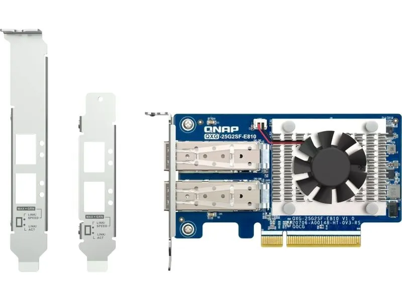 QNAP Erweiterungskarte QXG-25G2SF-E810 QNAP Erweiterungskarte QXG-25G2SF-E810