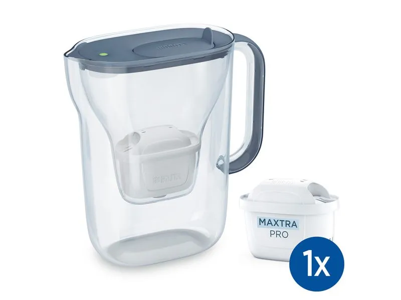 BRITA Wasserfilter Style Essential inkl. 1 Maxtra Pro Blaugrau