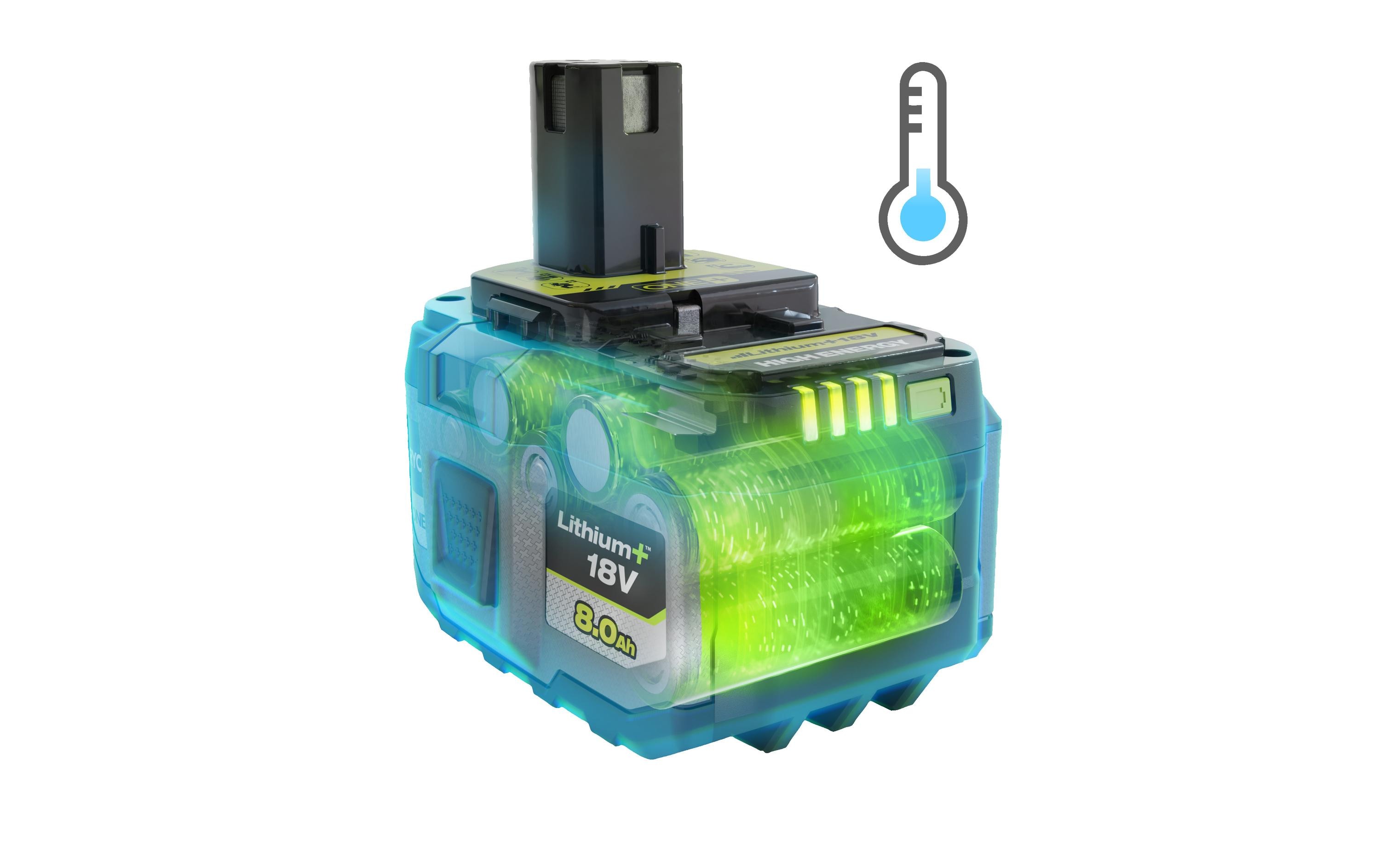 RYOBI Akku RB1880T 18 V 8.0 Ah High Energy