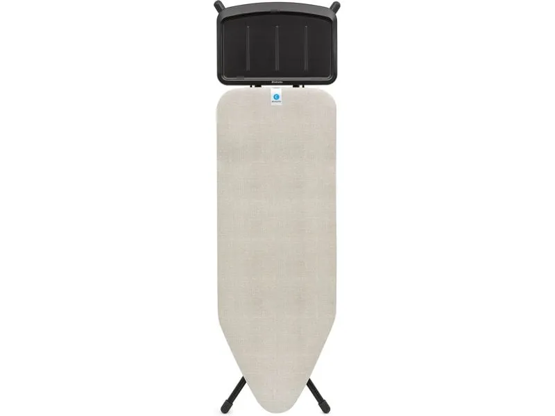 Brabantia Bügeltisch mit Dampfbügeleisenablage Denim Grey 124 x 45 cm