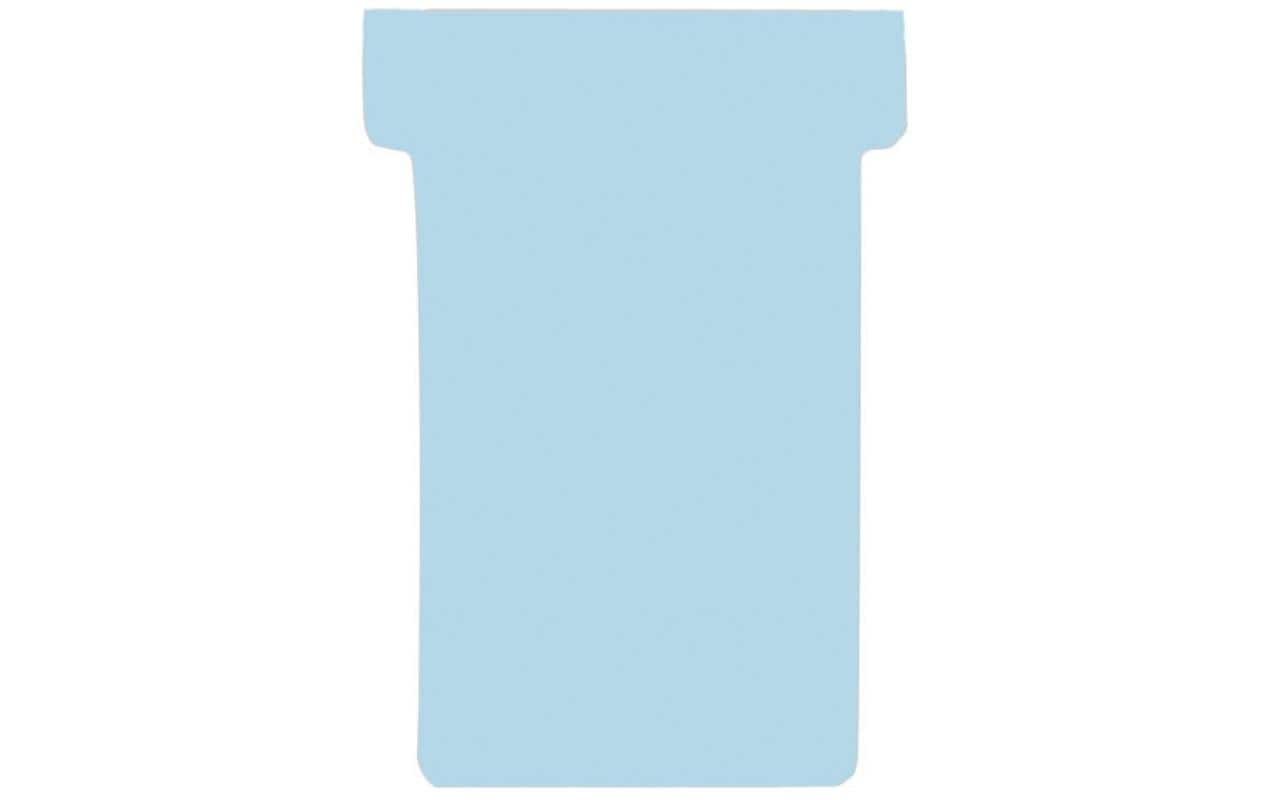 Franken T-Karten Grösse 2, Hellblau, 100 Stück Franken T-Karten Grösse 2, Hellblau, 100 Stück