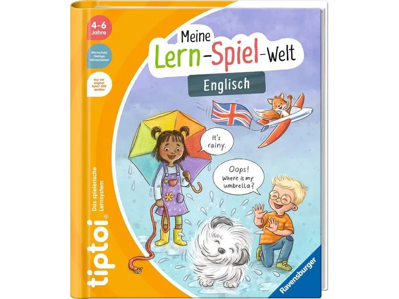 tiptoi Lernbuch Meine Lern-Spiel-Welt: Englisch
