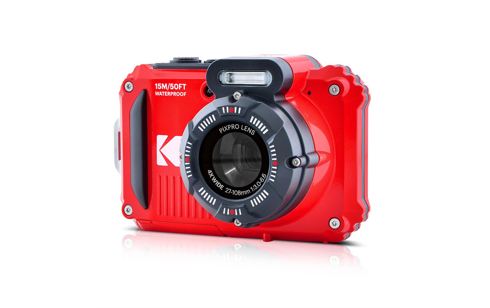 Kodak Unterwasserkamera PixPro WPZ2 Kit Rot Kodak Unterwasserkamera PixPro WPZ2 Kit Rot