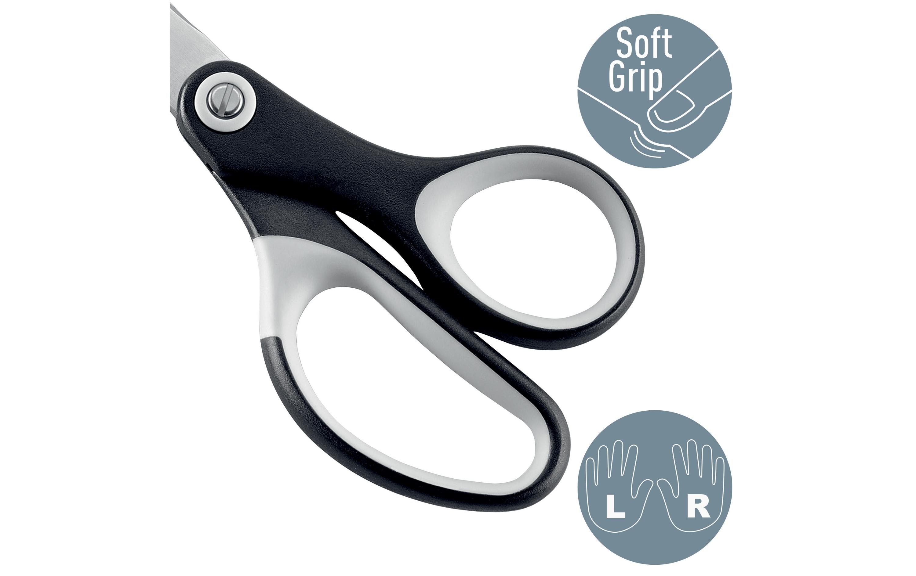 Leitz Universalschere 18 cm, Edelstahl, Universal