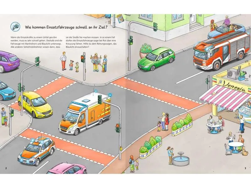 Ravensburger WWW Stickerheft: Einsatzfahrzeuge Ravensburger WWW Stickerheft: Einsatzfahrzeuge