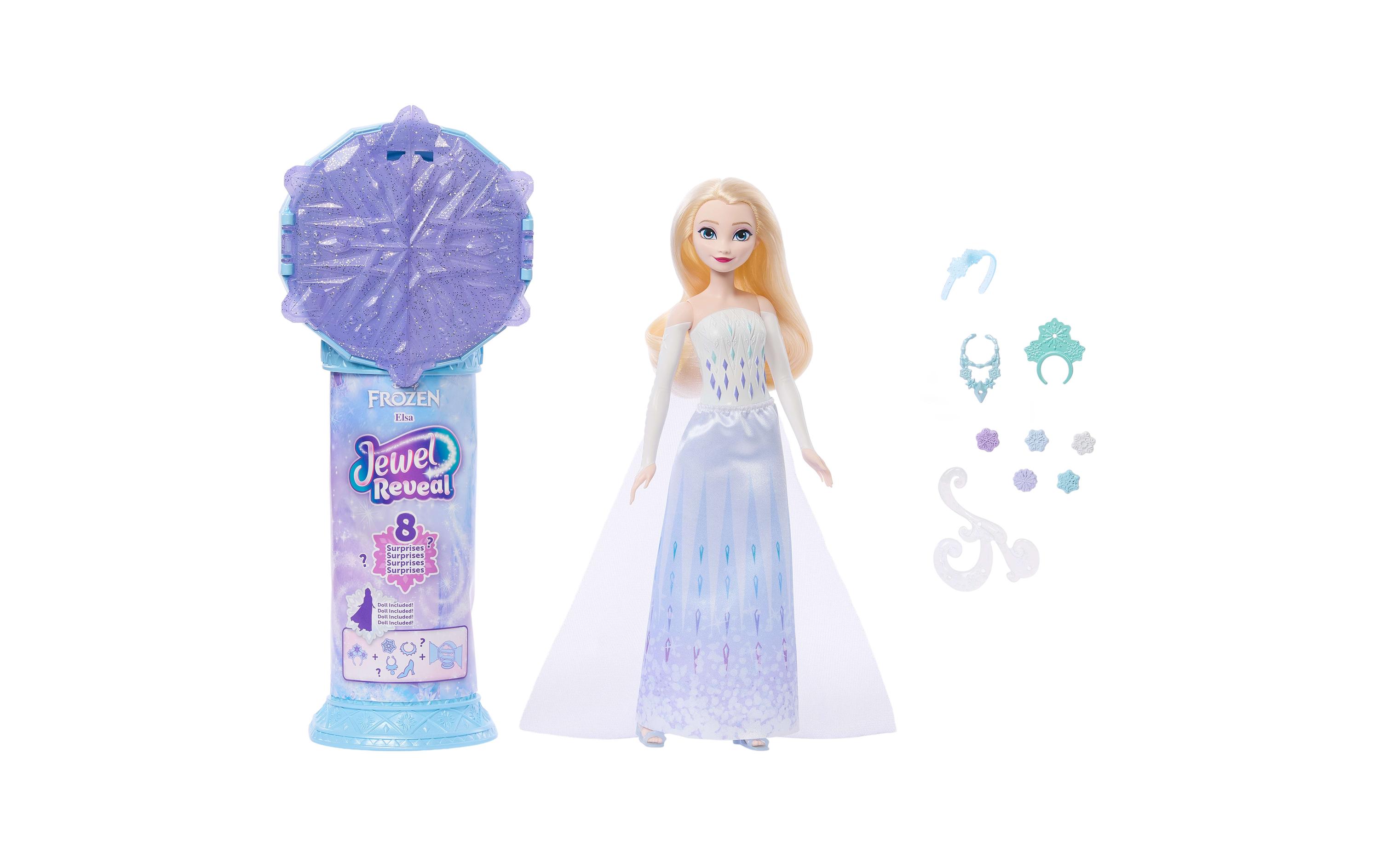 Disney Frozen Puppe Die Eiskönigin Juwel Reveal Elsa Disney Frozen Puppe Die Eiskönigin Juwel Reveal Elsa