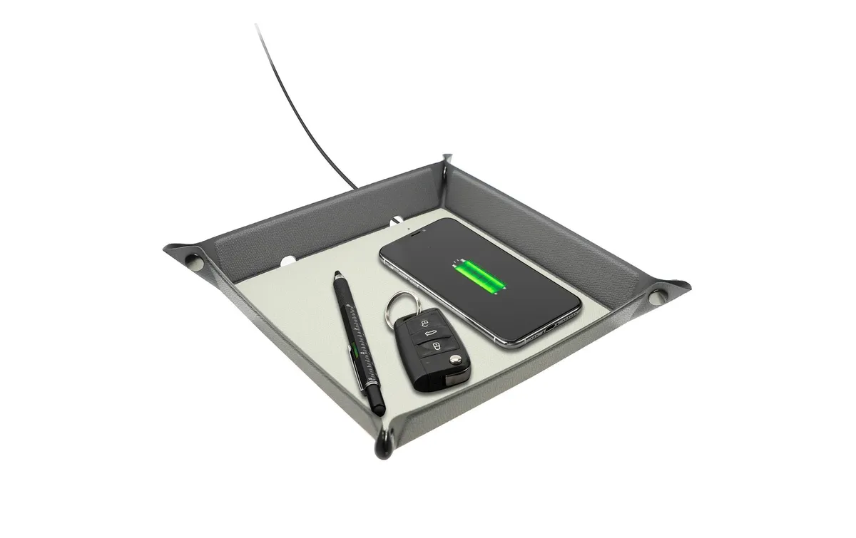 4smarts Ladestation Smarttray Grau