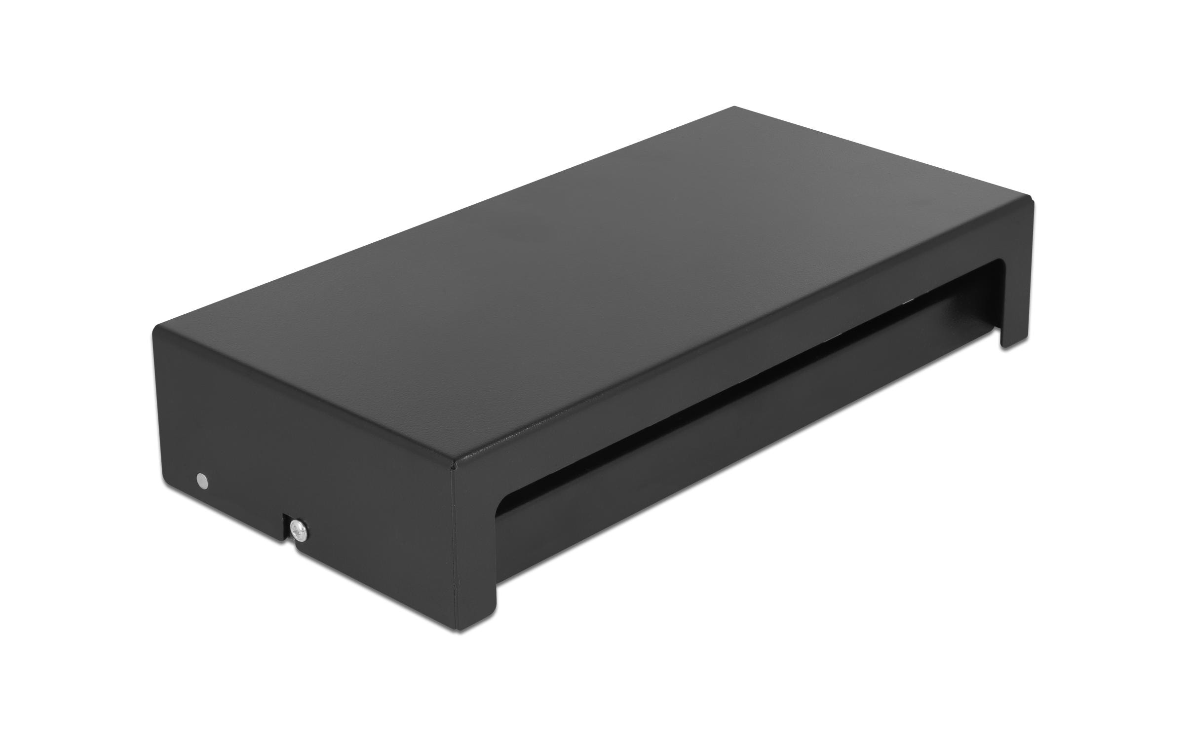 Delock Gehäuse Keystone Patchpanel 12 Port Schwarz