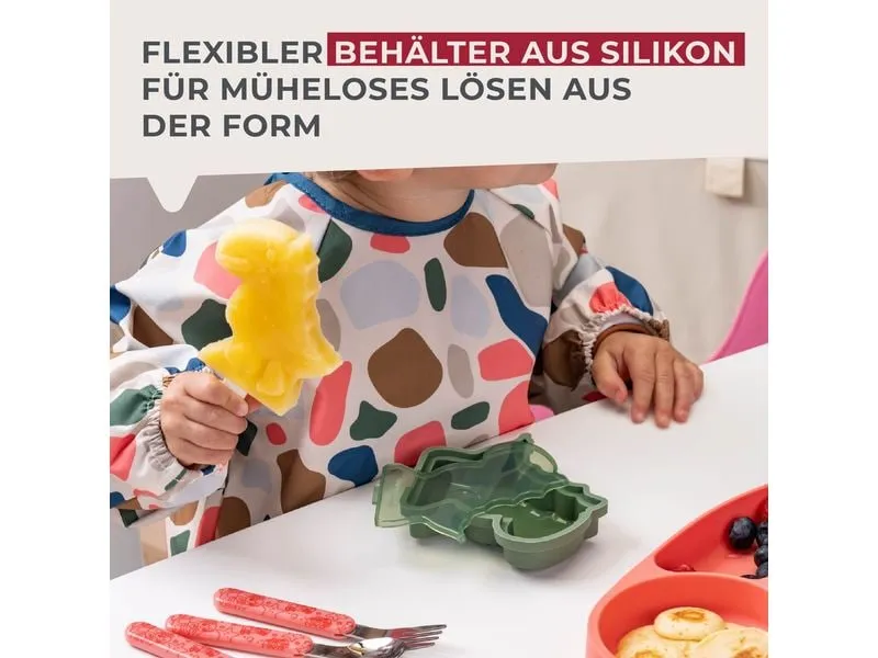 Fackelmann Eisform Dino, Silikon, Rauchgrün Fackelmann Eisform Dino, Silikon, Rauchgrün