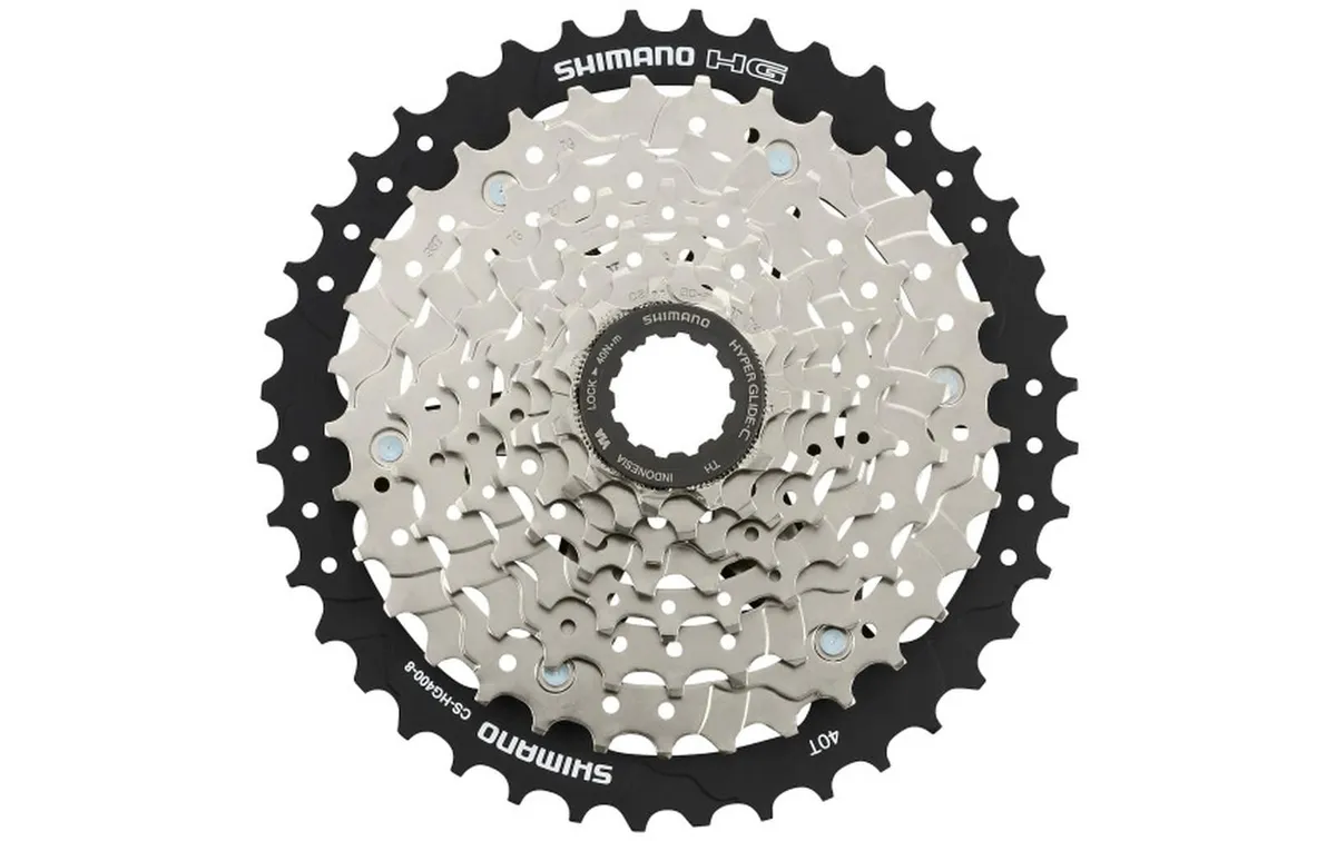 Shimano Velokassette CS-HG400, 8-Gang, 11-40 Zähne Shimano Velokassette CS-HG400, 8-Gang, 11-40 Zähne