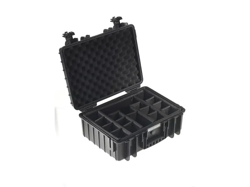 B&W Outdoor-Koffer Typ 5000 RPD Schwarz