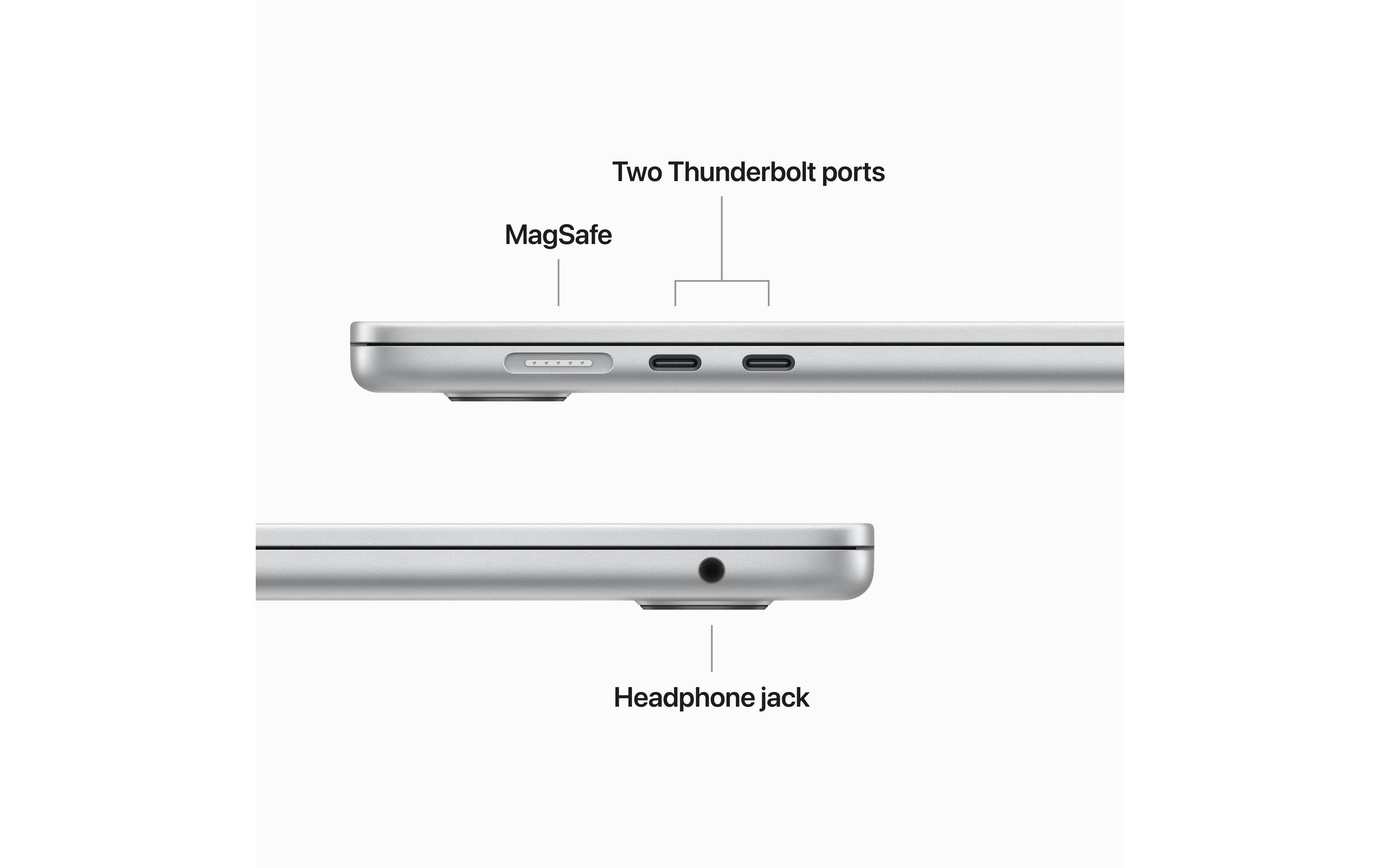 Apple MacBook Air 15 2023 M2 10C GPU / 512 GB / 24 GB Silber