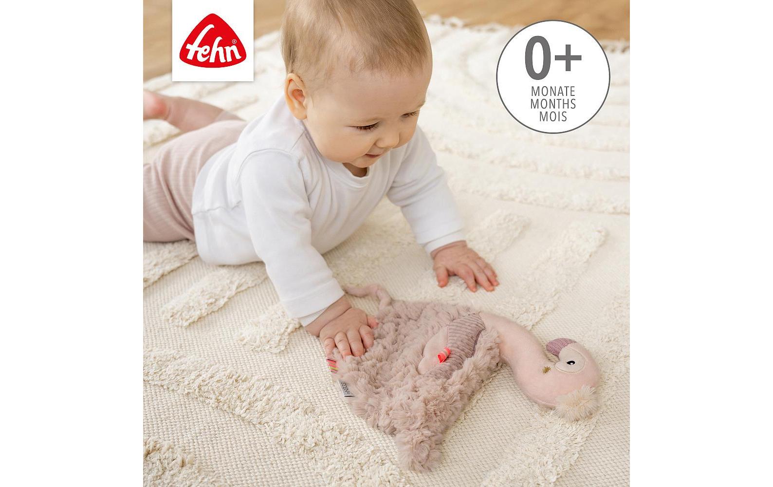 fehn Schmusetuch Flamingo