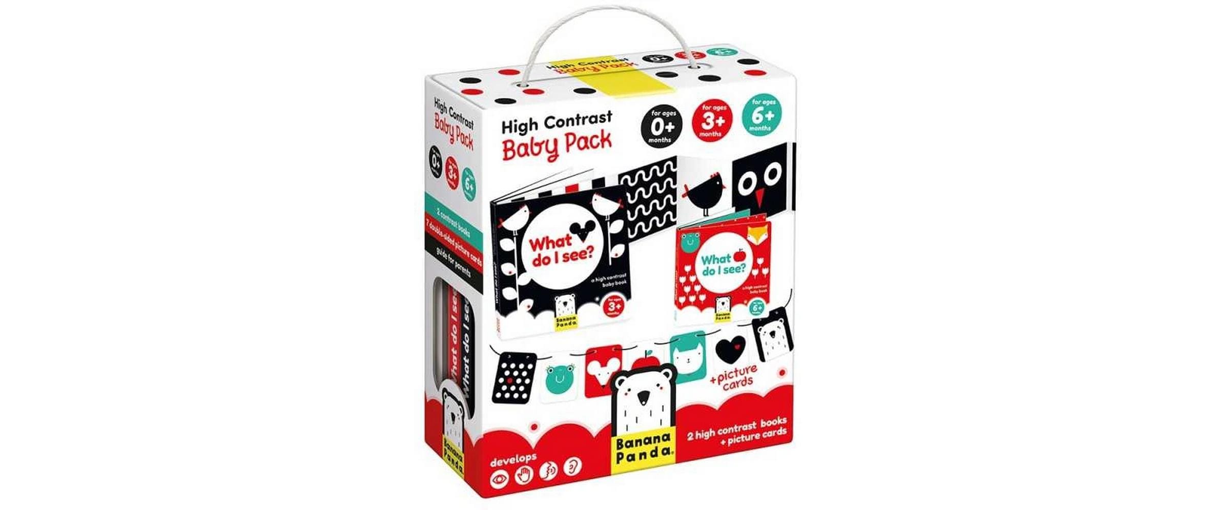 Banana Panda Hochkontrast Baby Pack