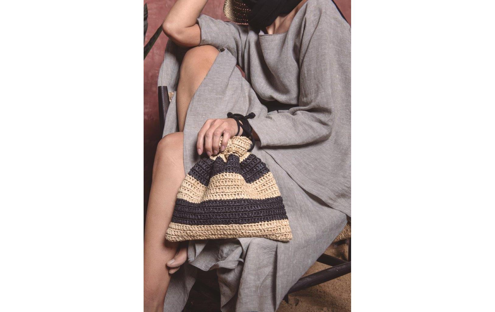 DMC Stoffgarn Eco Vita Raffia 50 g, Schwarz