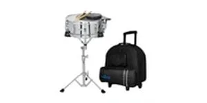Majestic 14DC Snare-Drum-Set mit Trolley 14 Zoll Majestic 14DC Snare-Drum-Set mit Trolley 14 Zoll