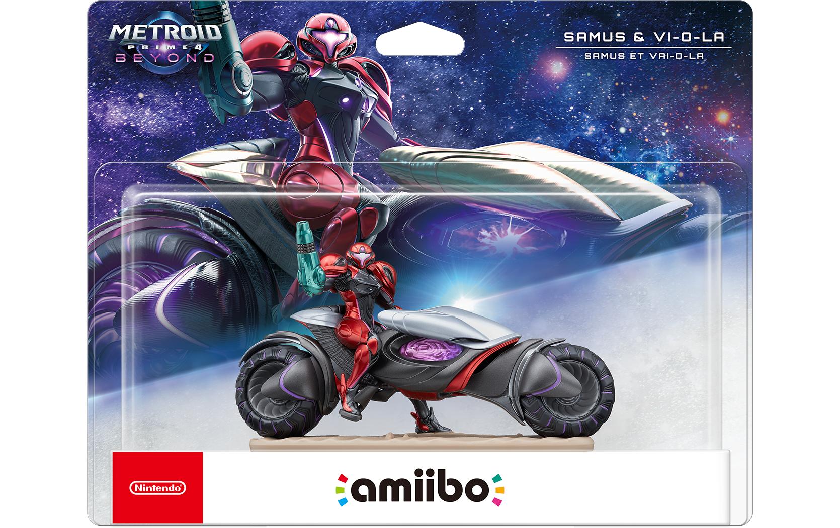 Nintendo amiibo Metroid Prime 4 Charakter – Samus & Vi-O-La