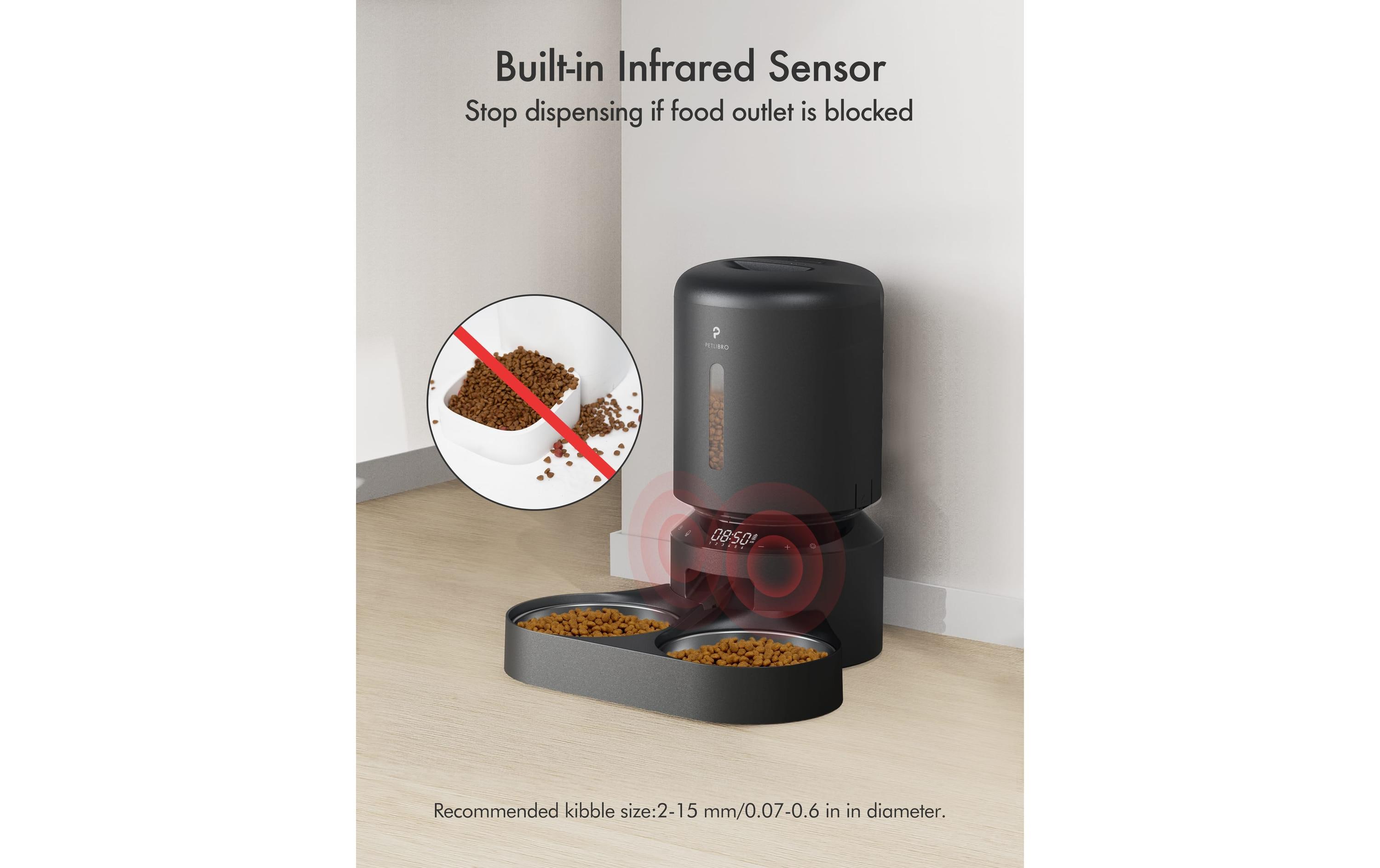 Petlibro Futterautomat Granary Dual Feeder 5 l, Schwarz