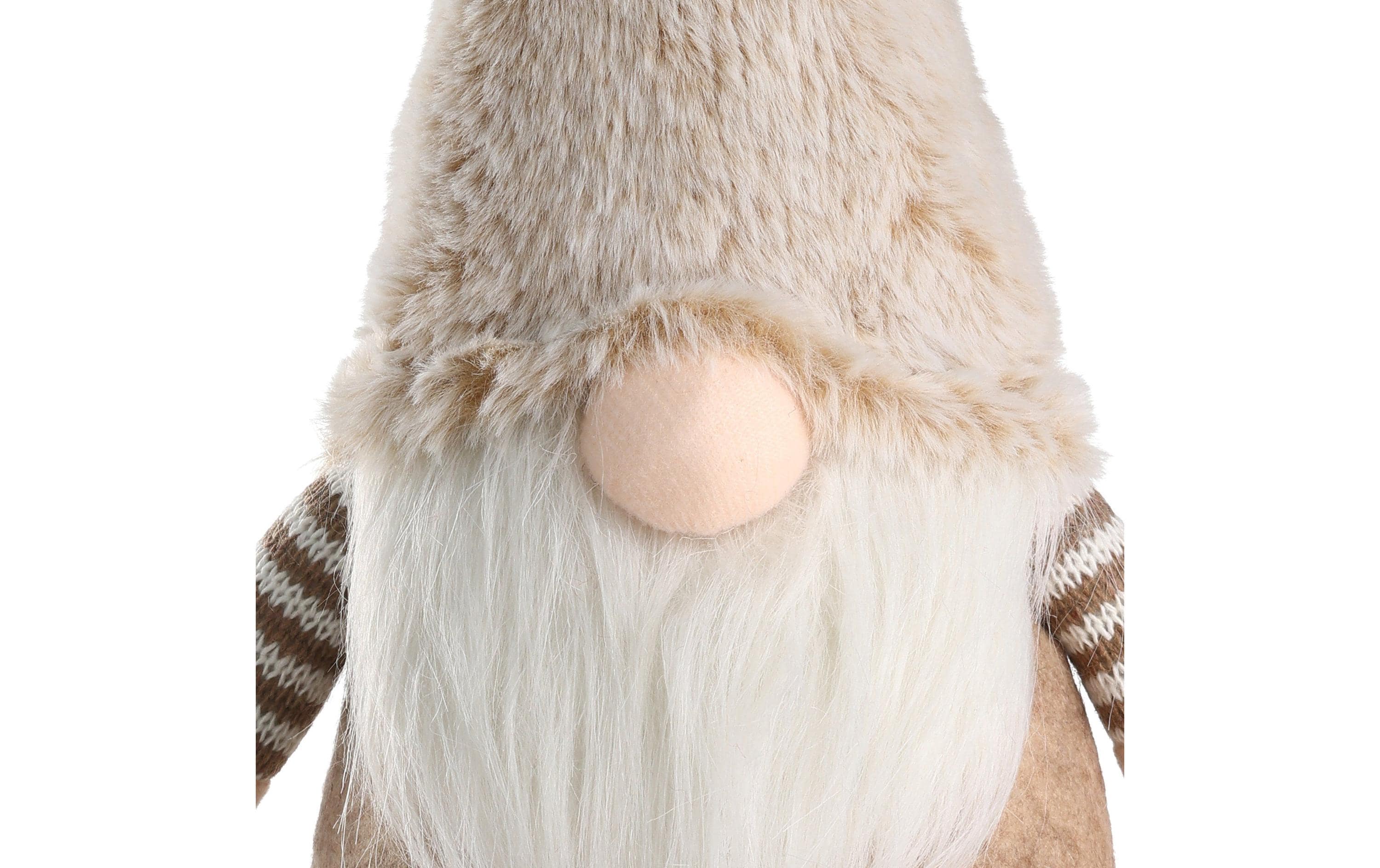 EGLO Weihnachtsfigur Ikara 35 cm, Beige/Weiss