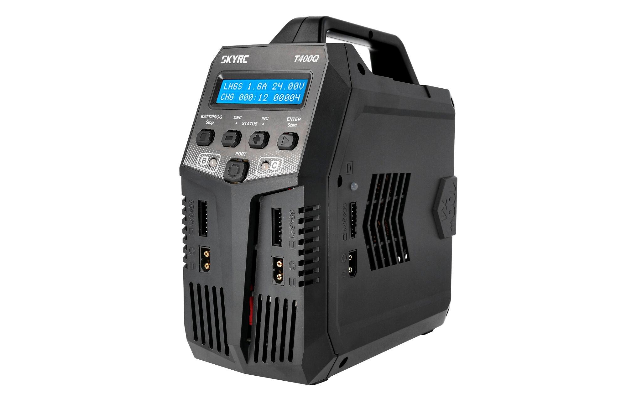 SKYRC Quad-Ladegerät T400Q AC/DC 1-6S SKYRC Quad-Ladegerät T400Q AC/DC 1-6S