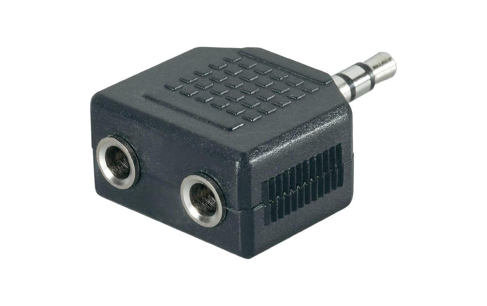 HDGear Audio-Adapter Klinke 3.5 mm, male - Klinke 3.5 mm, female