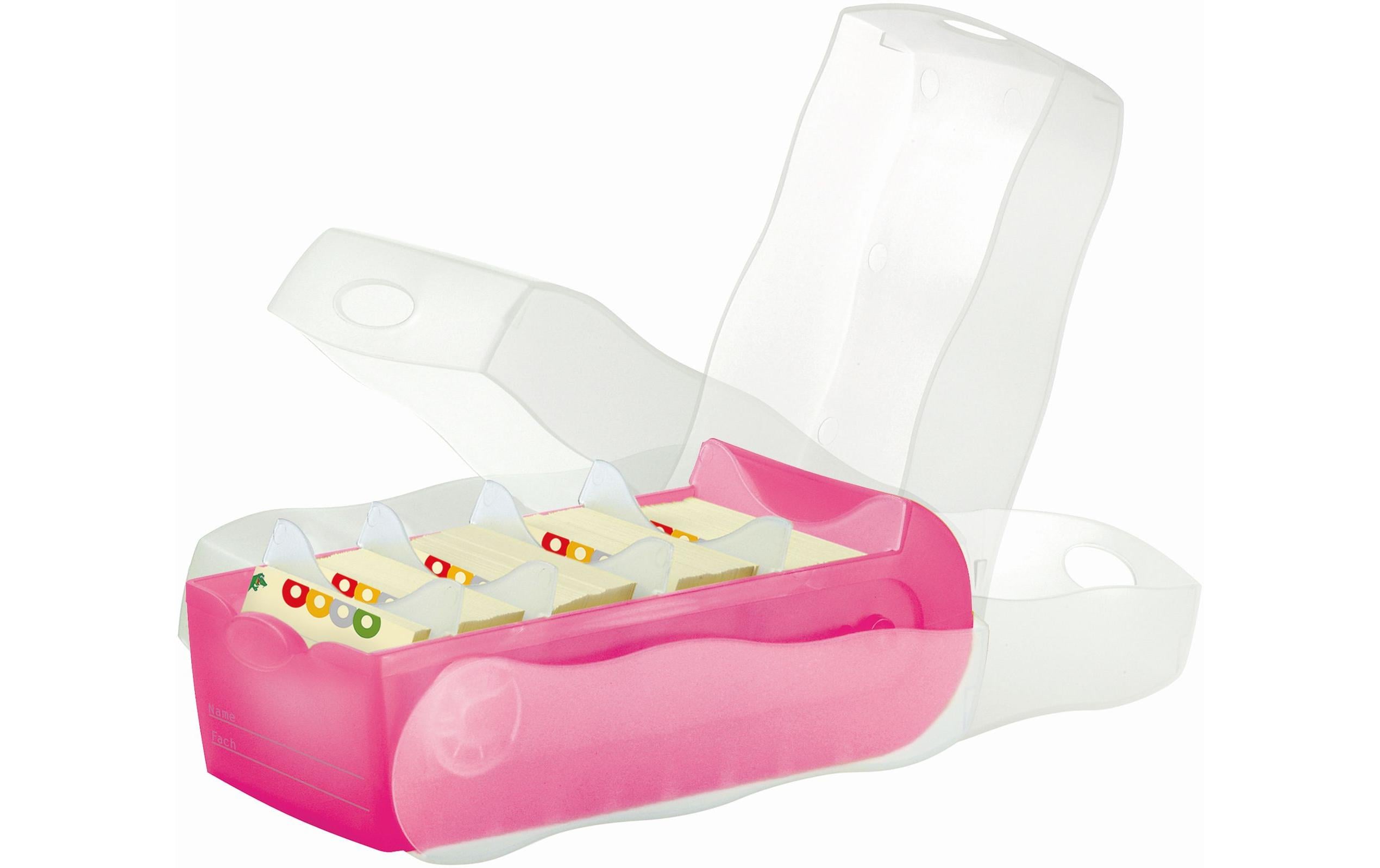 HAN Karteibox Croco A8, Pink