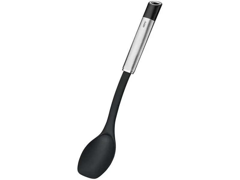 GEFU Kochlöffel Primeline 33.3 cm, Schwarz/Silber GEFU Kochlöffel Primeline 33.3 cm, Schwarz/Silber