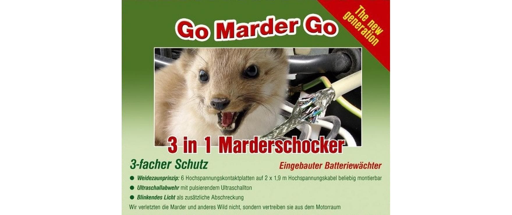 VR-Technics Marder-Stop 12 V 3in1