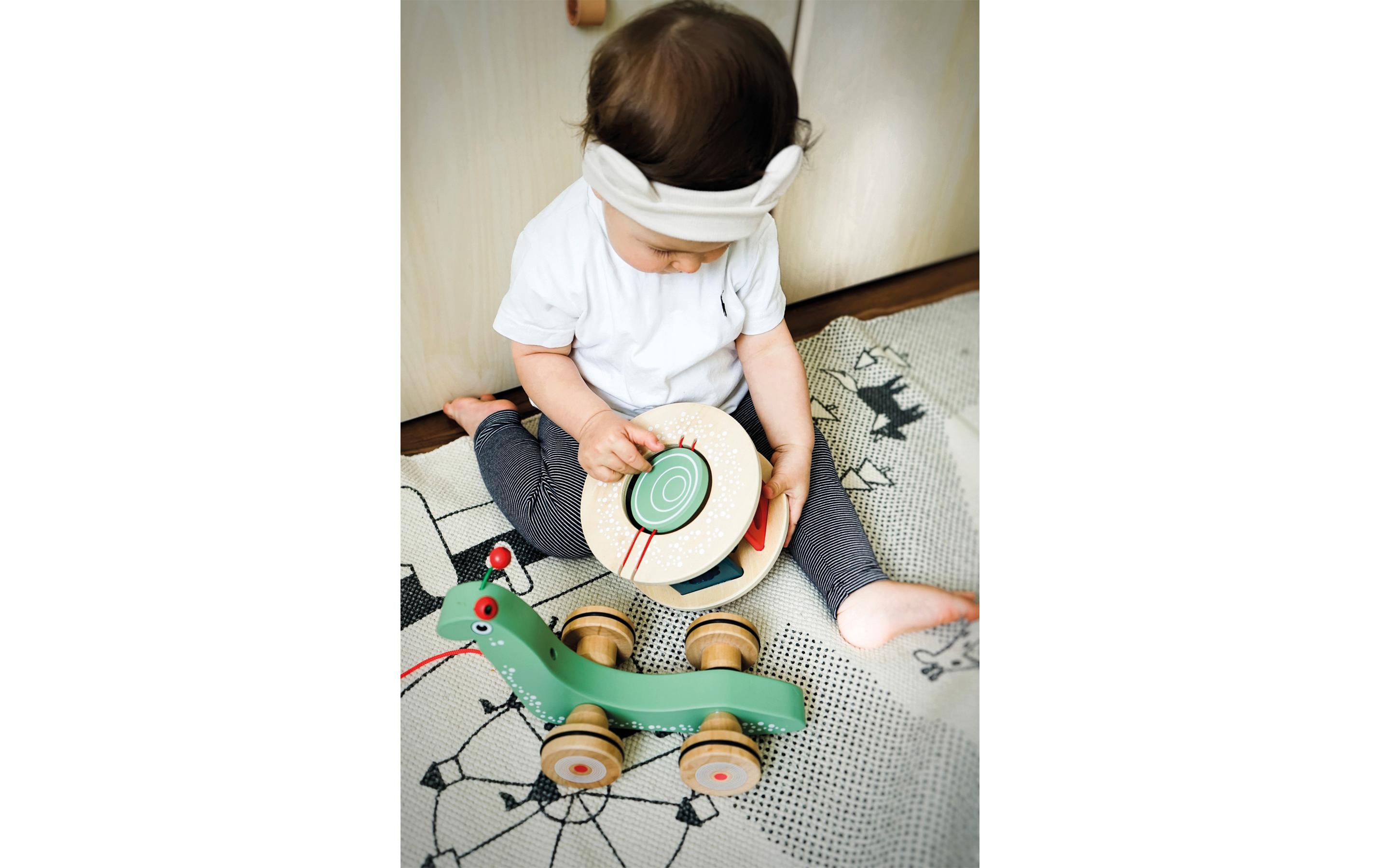 small foot Nachzieh-Stecktier Schnecke