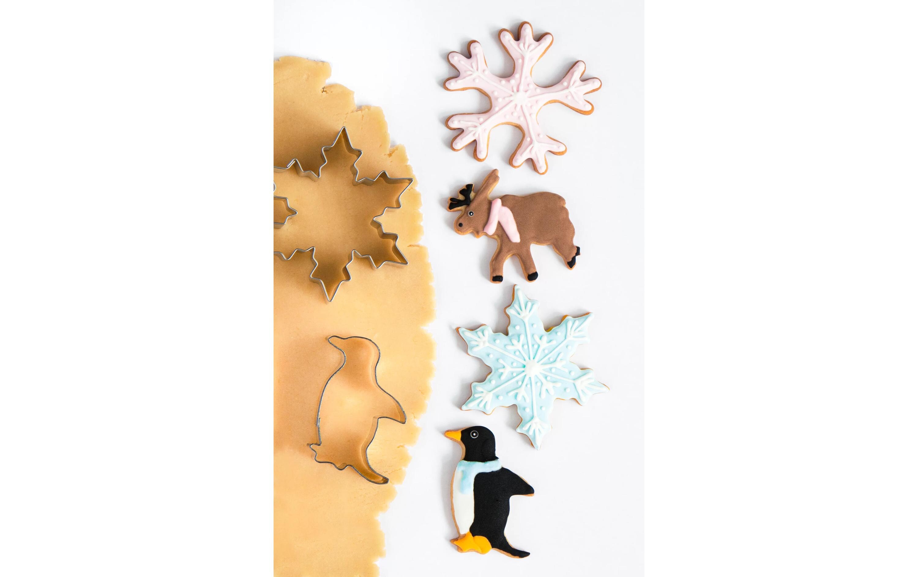 Städter Guetzli-Ausstecher Winterwunderland 4-teilig, 6-7.5 cm