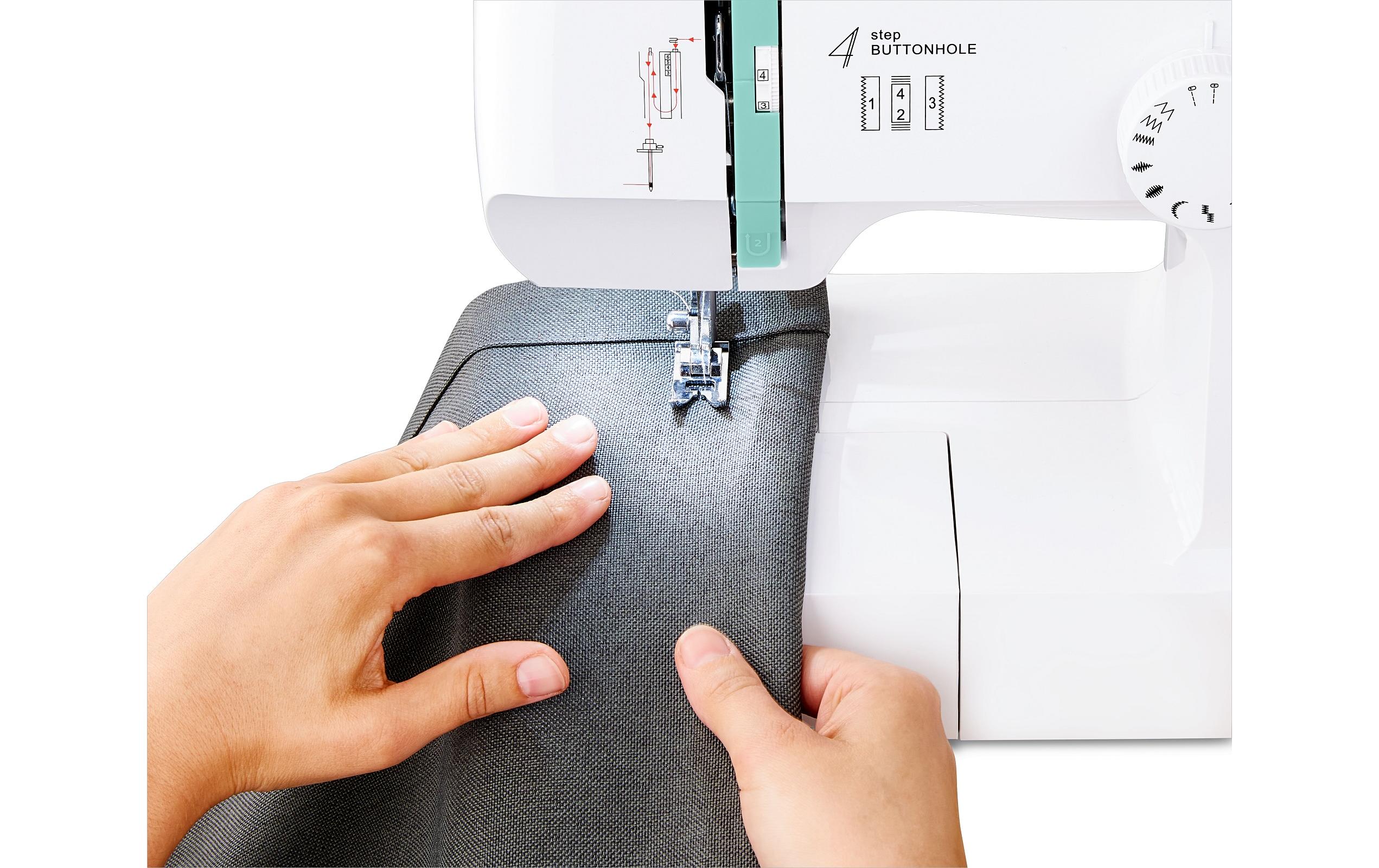 Medion Nähmaschine Life SM70 Weiss/Türkis