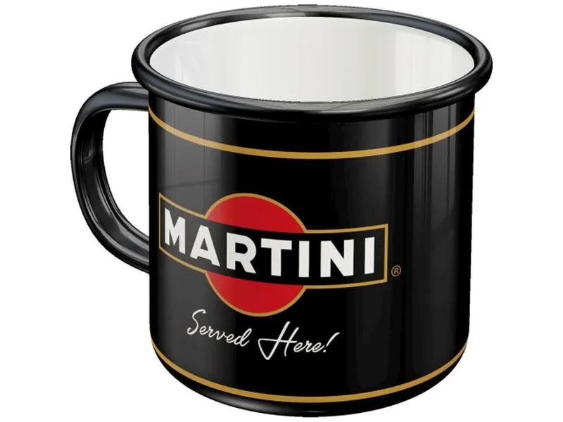 Nostalgic Art Universaltasse Martini Served 360 ml, 1 Stück, Schwarz Nostalgic Art Universaltasse Martini Served 360 ml, 1 Stück, Schwarz