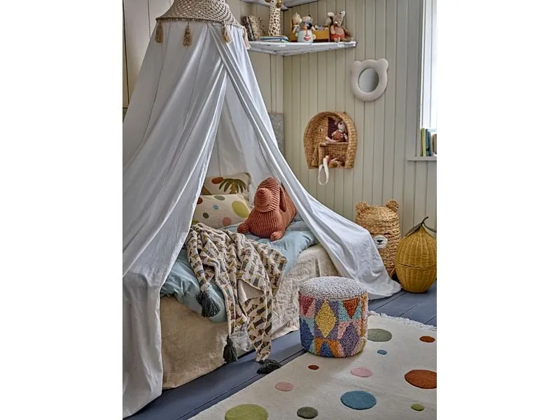 Bloomingville Kuscheldecke Charlie 160 x 130 cm, Braun