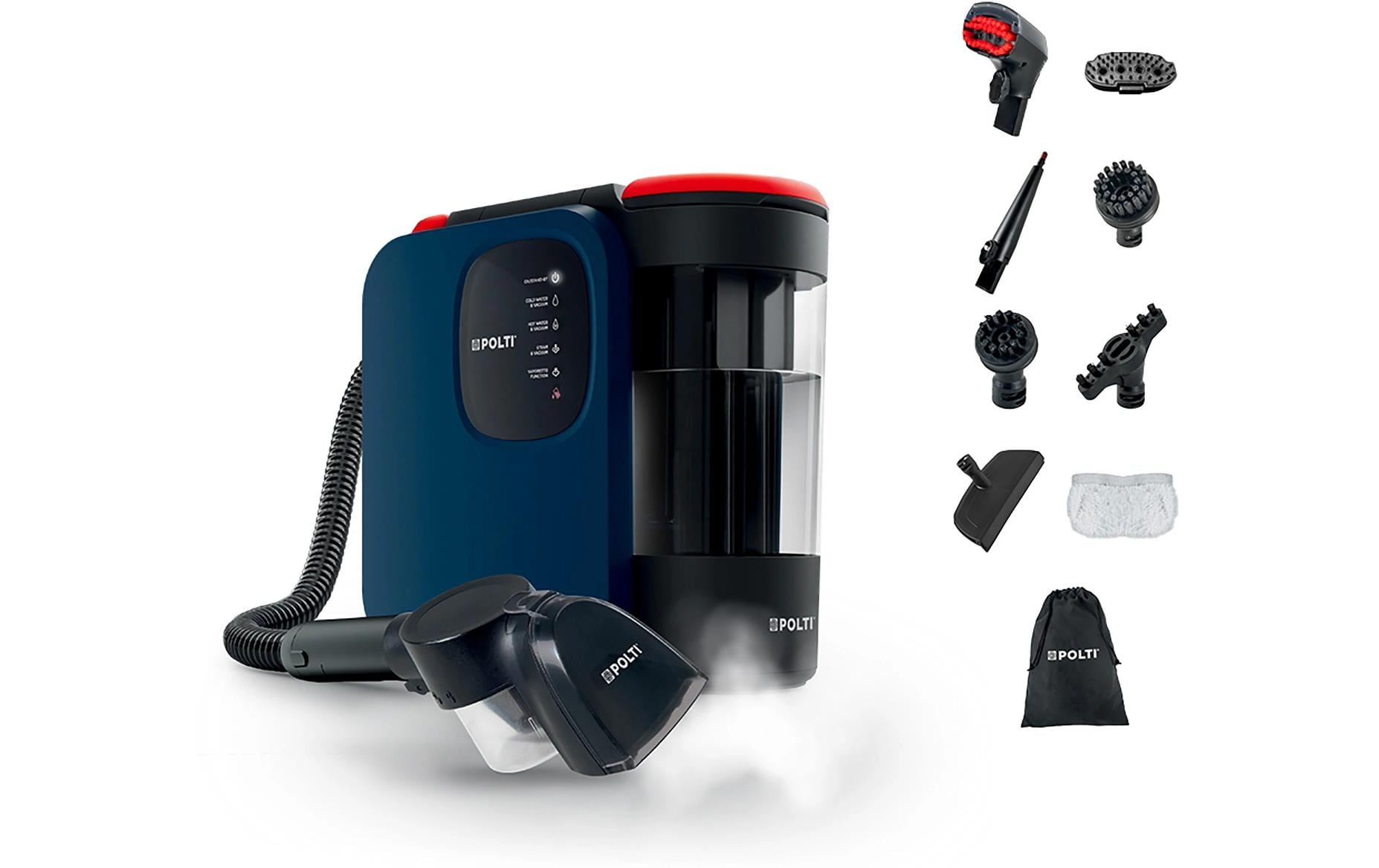 Polti Teppichreiniger StainOver SC40 Pet Weiss/Blau