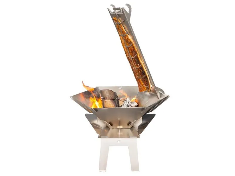 Fennek Grill Flammlachshalter, Edelstahl Fennek Grill Flammlachshalter, Edelstahl