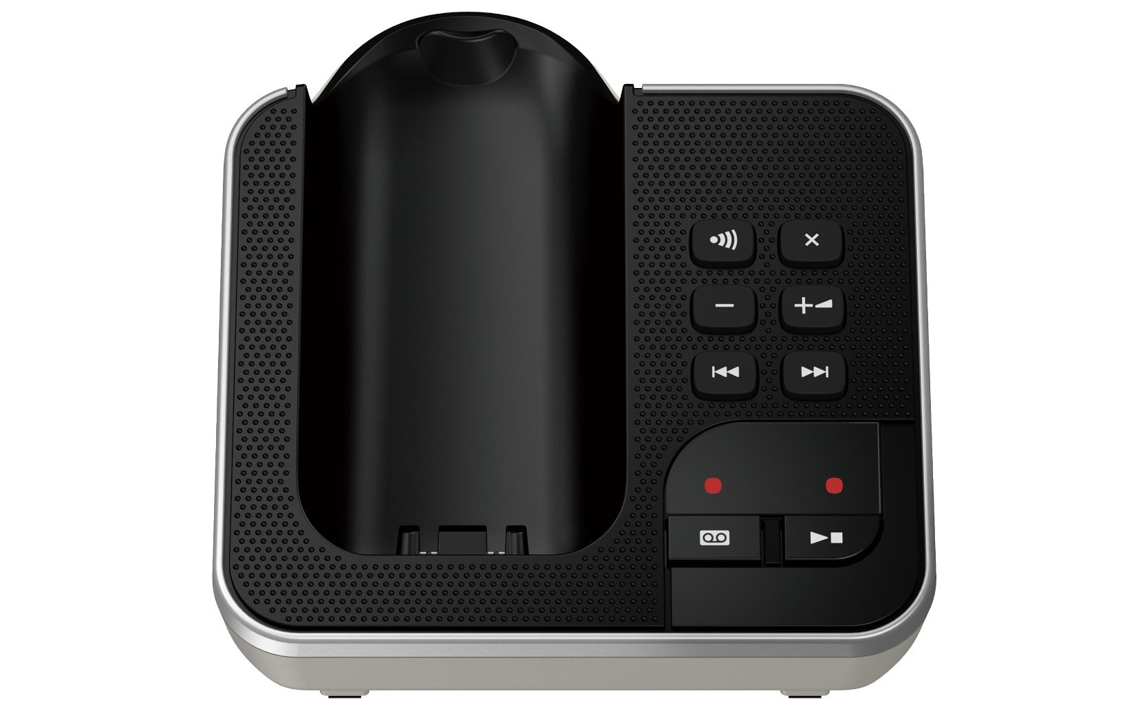 Panasonic Schnurlostelefon KX-TGD320SLW Schwarz/Silber Panasonic Schnurlostelefon KX-TGD320SLW Schwarz/Silber