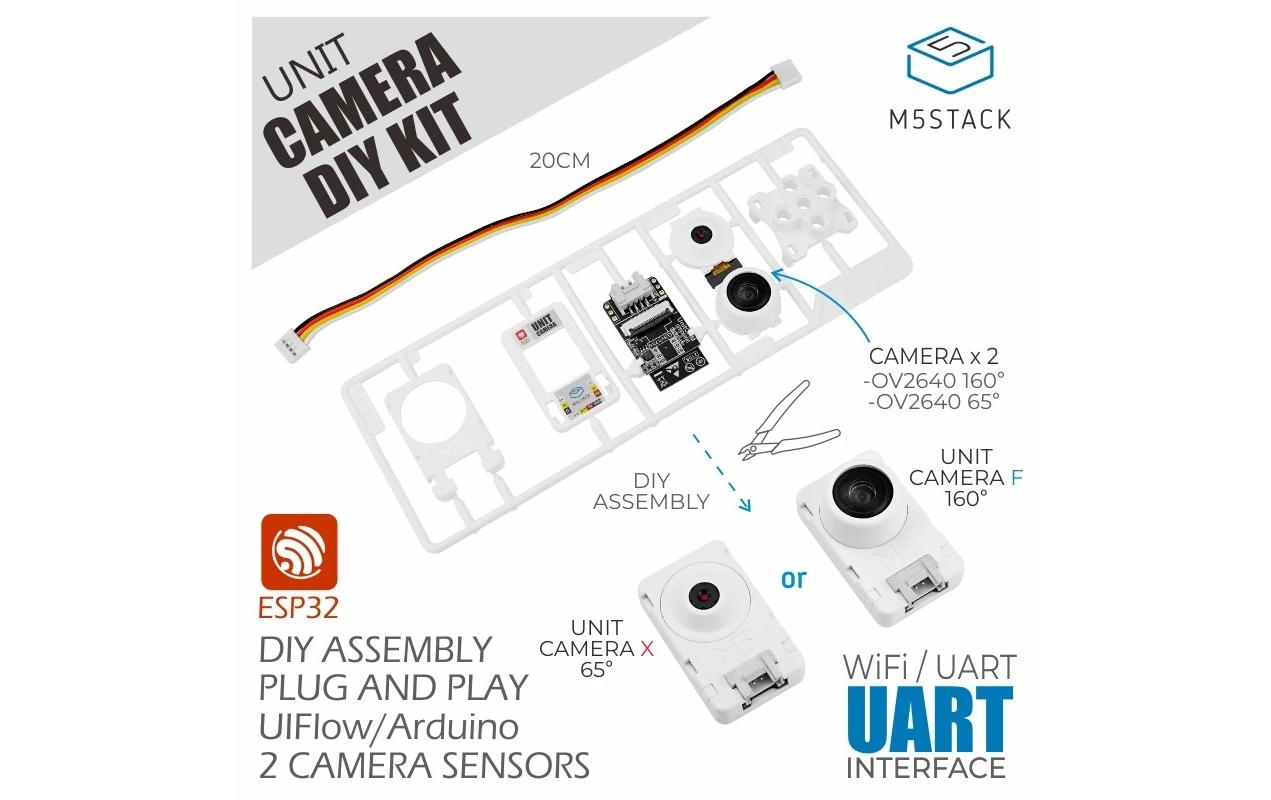 M5Stack Kamera Modul Unit Cam Wi-Fi Kit OV2640