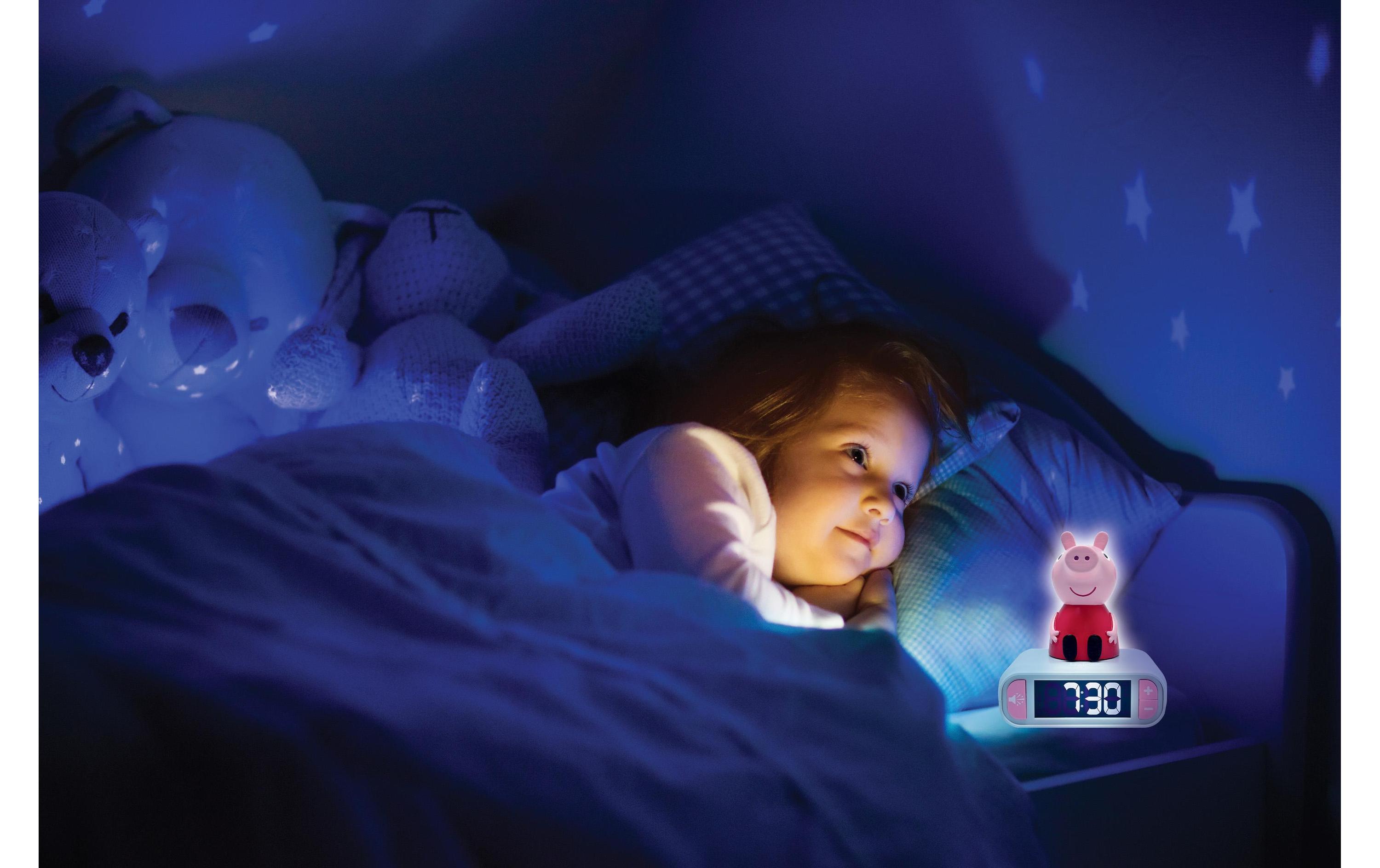 Lexibook Nachtlicht-Wecker Peppa Pig Kinder-Wecker