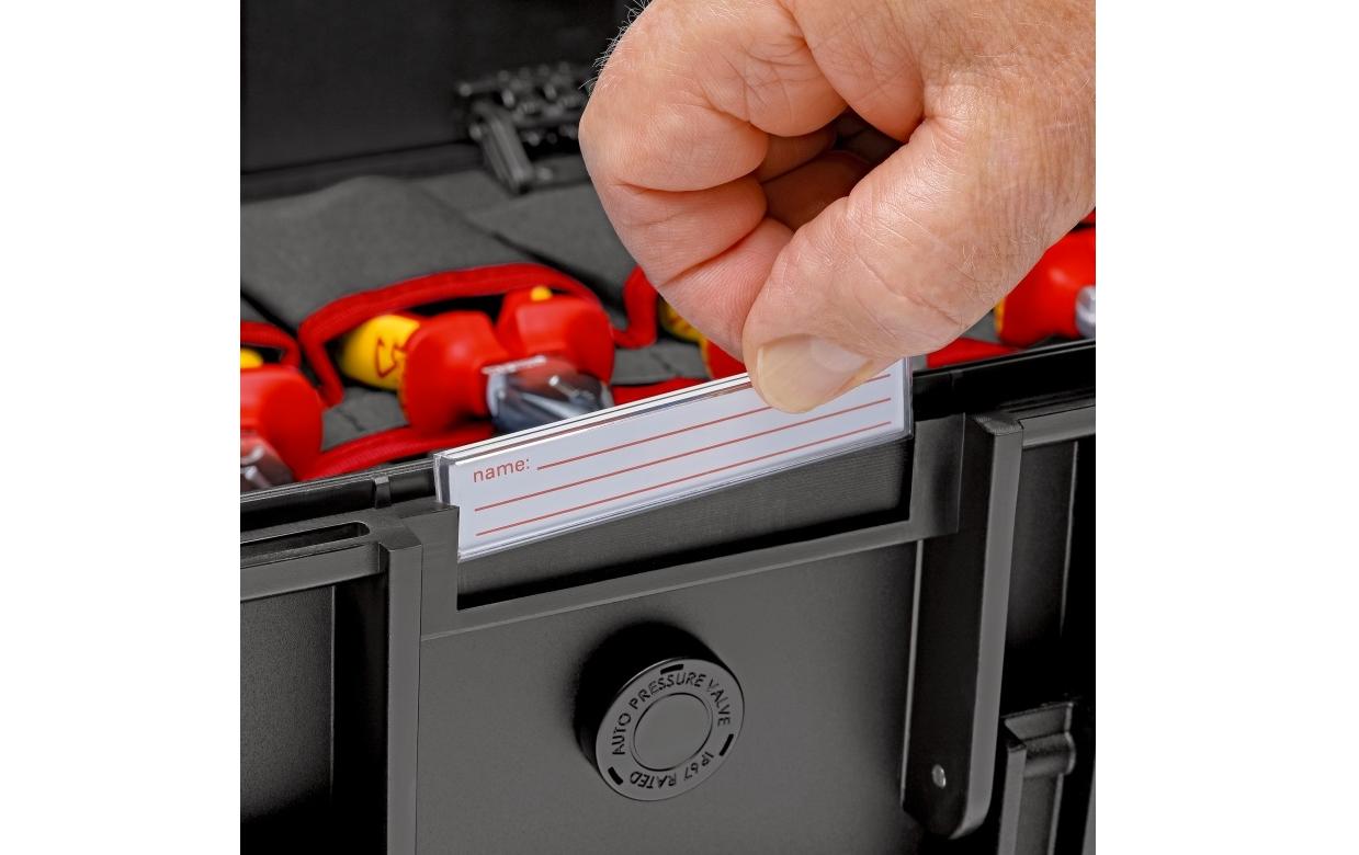Knipex Werkzeugkoffer «Robust45» Elektro 63-teilig