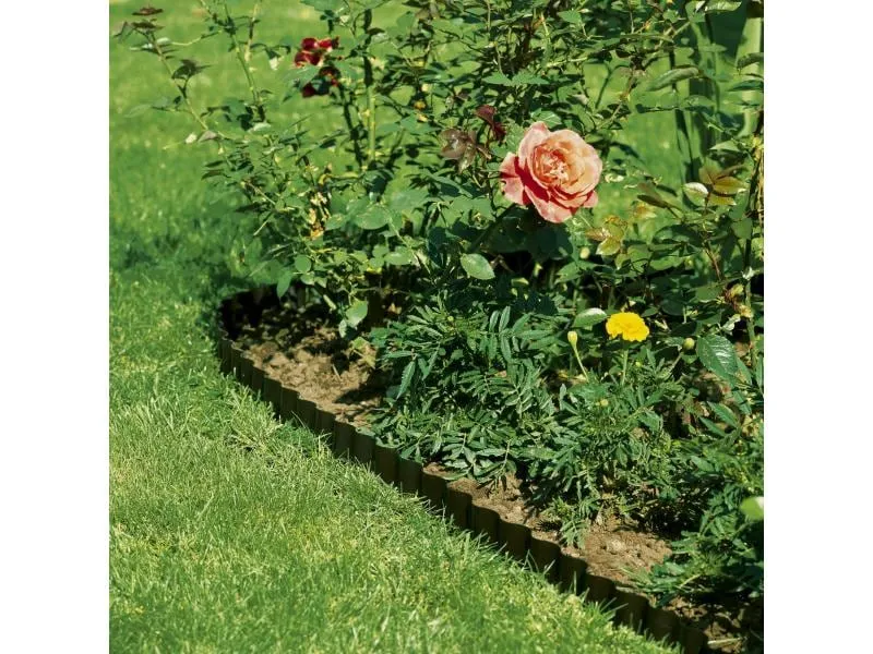 GARDENA Beeteinfassung Rolle 20 cm hoch, 9 m lang braun