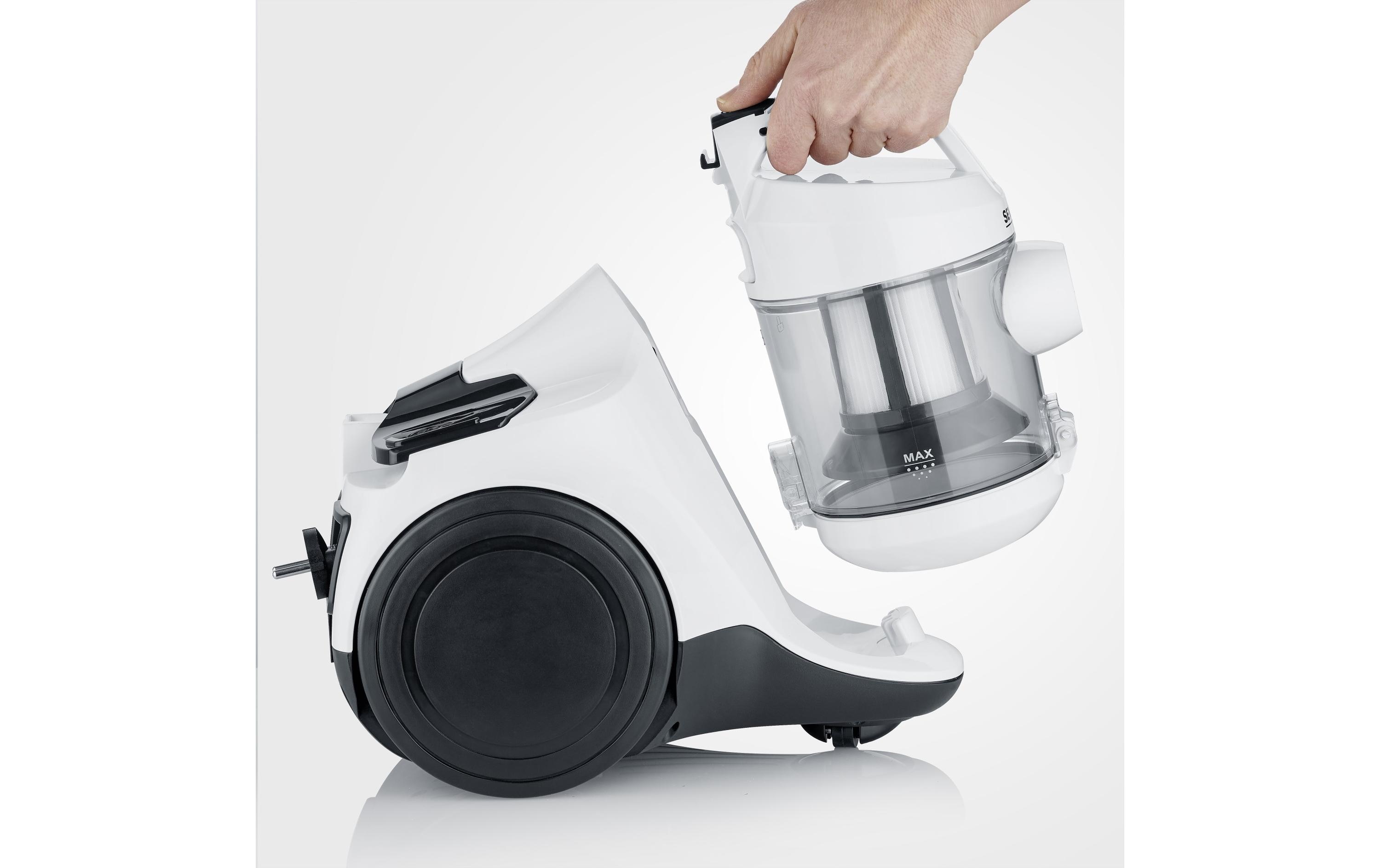 Severin Bodenstaubsauger CY 7103 Grau/Weiss