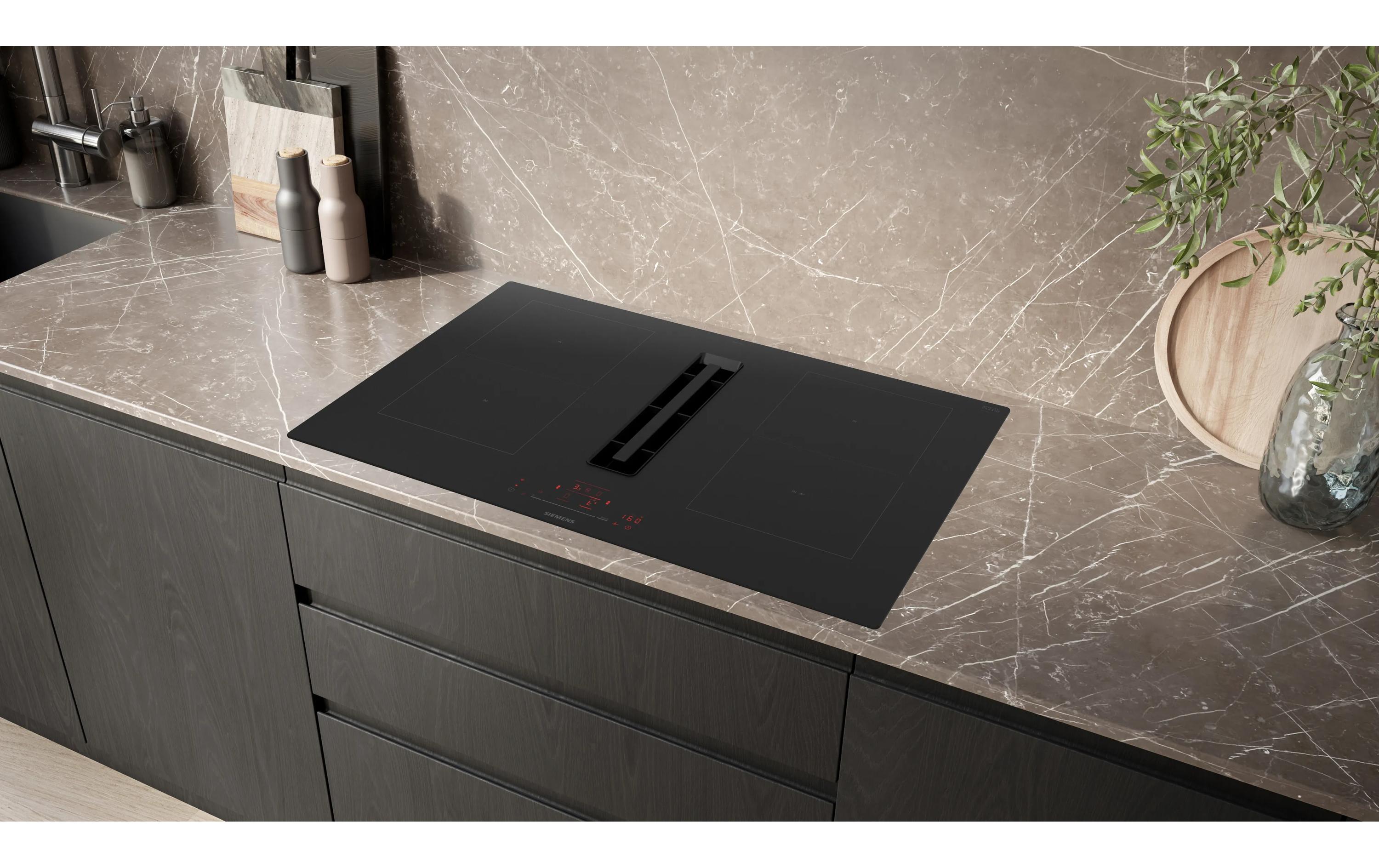 Siemens Kochfeld mit Dunstabzug iQ500 ED811HQ26E Siemens Kochfeld mit Dunstabzug iQ500 ED811HQ26E